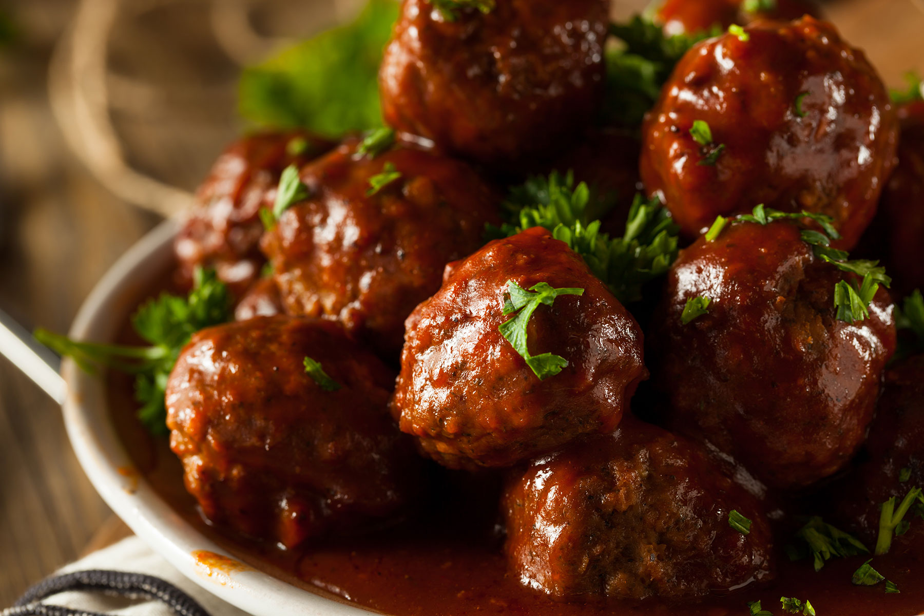 BONE DOCTORS’ SWEET & SPICY MEATBALLS