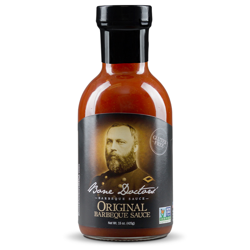 Bone Doctors' Original Barbecue Sauce Bottle